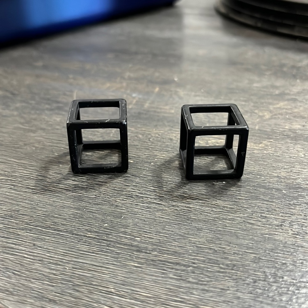 Black Square Rings